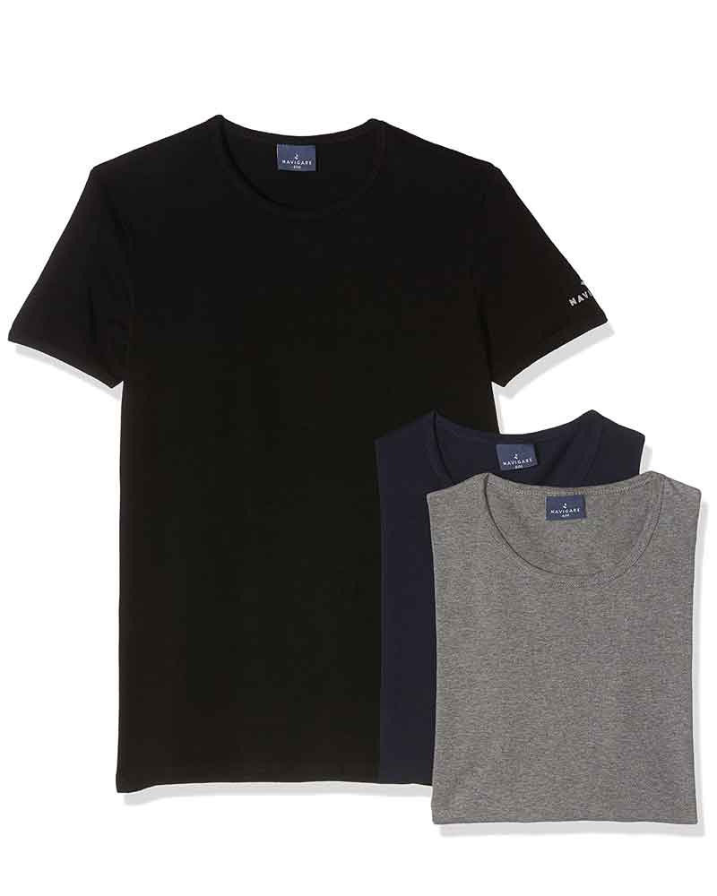 B2Y570-MAGLIETTA MEZZA MANICA IN COTONE ELASTICIZZATO