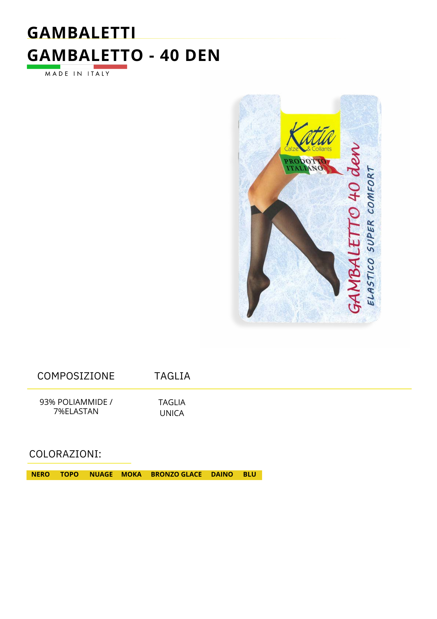 RODILLA 40 DEN