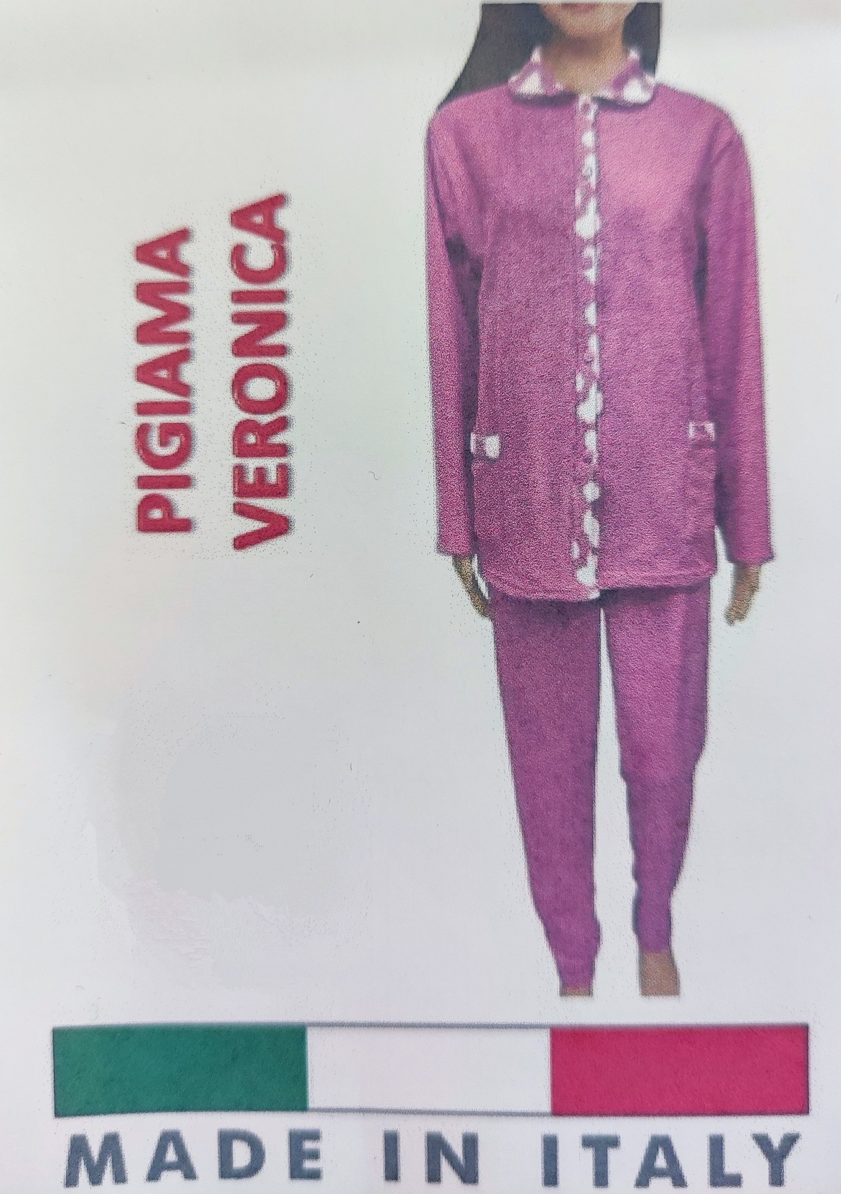 PIGIAMA VERONICA FELPATO