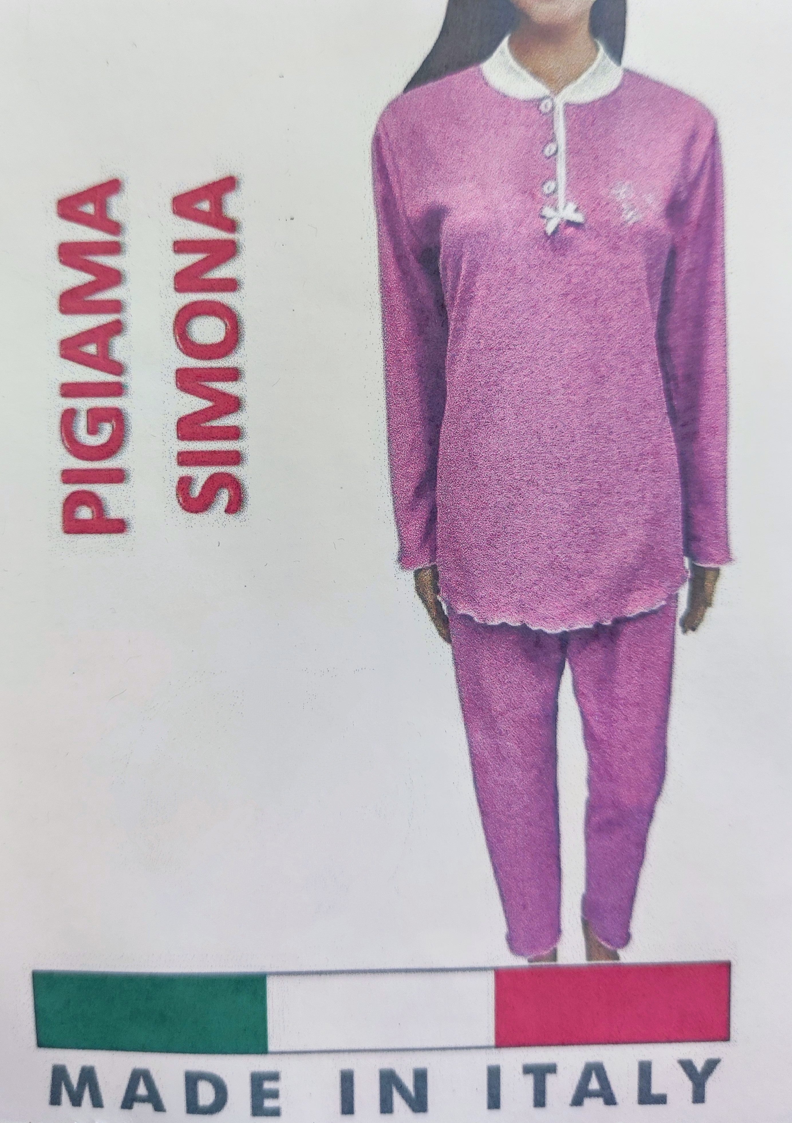 PIGIAMA SIMONA FELPATO