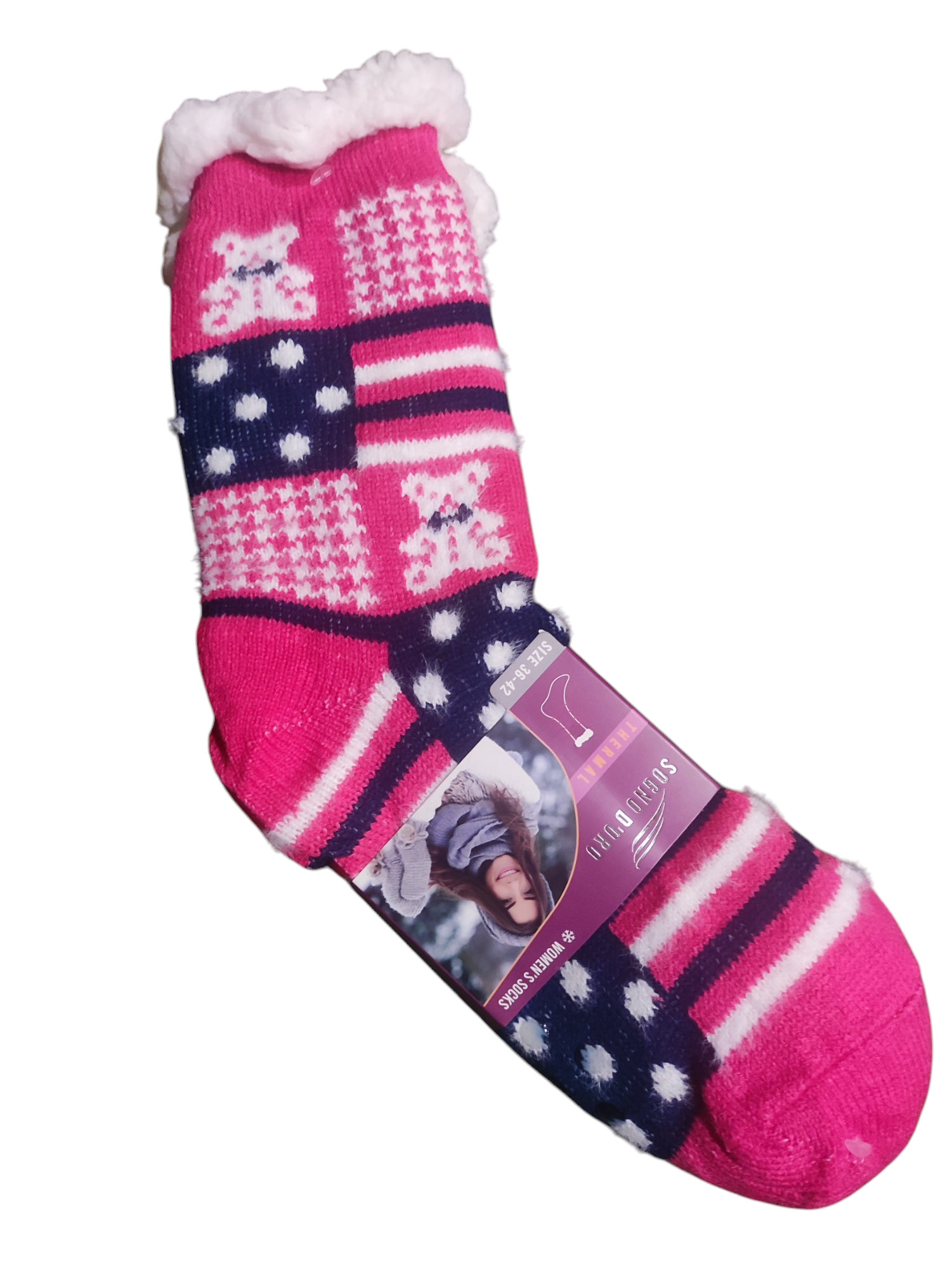 CALZEROTTO ORSO FUCSIA