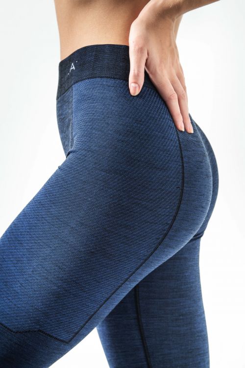 630-LEGGING LUNGO TERMICO IN LANA MERINO DONNA