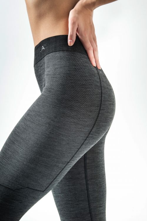 630-LEGGING LUNGO TERMICO IN LANA MERINO DONNA
