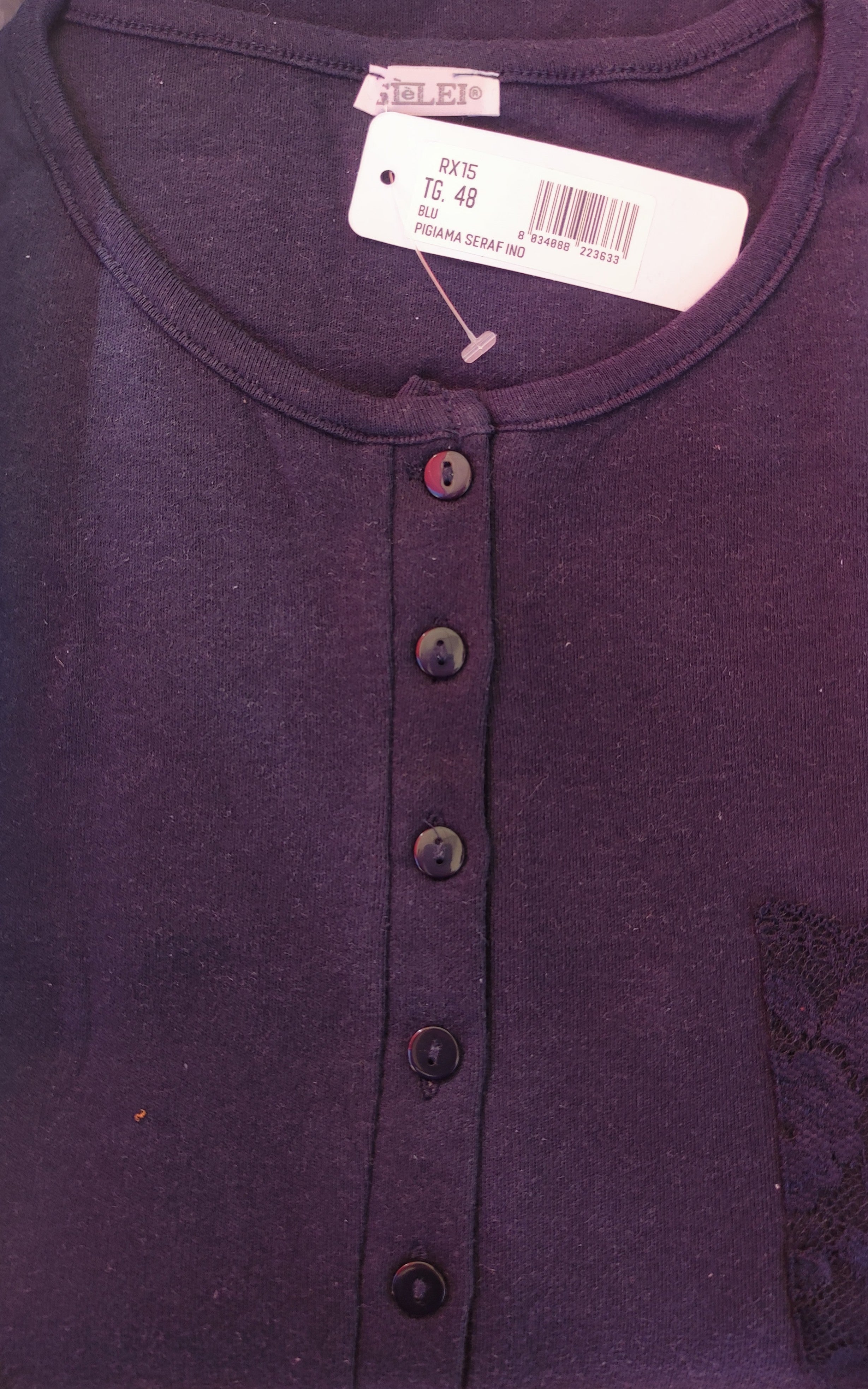 RX15-PIGIAMA CALDO COTONE SOFT