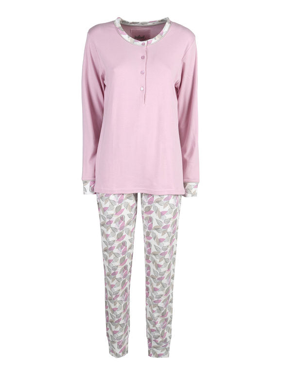 NATURE 652890-PIGIAMA CALDO COTONE