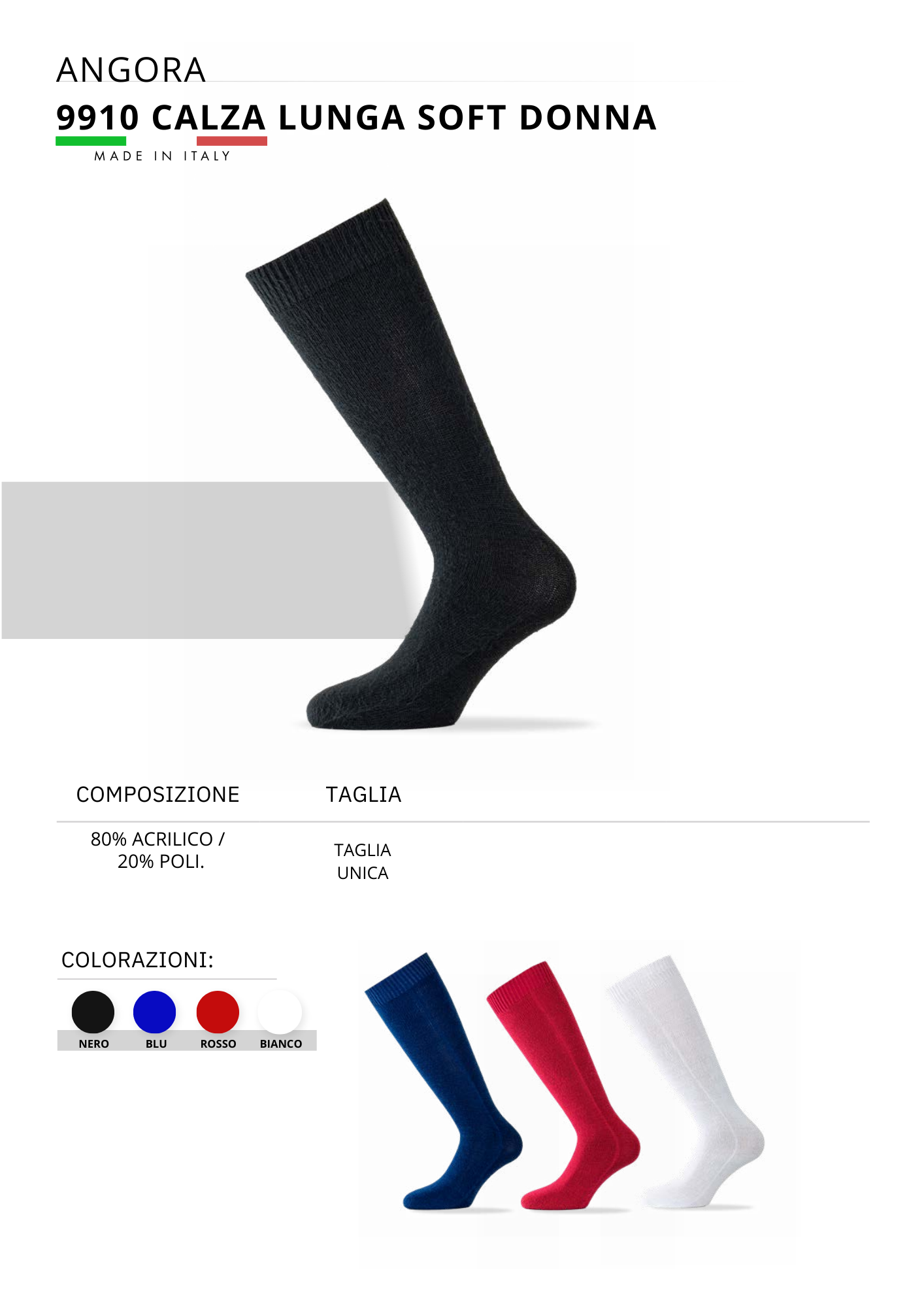 9910-CALZA LUNGA SOFT