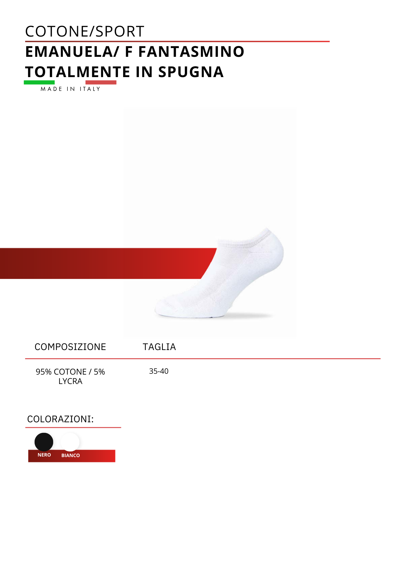 EMANUELA/F-FANTASMINO TOTALMENTE IN SPUGNA