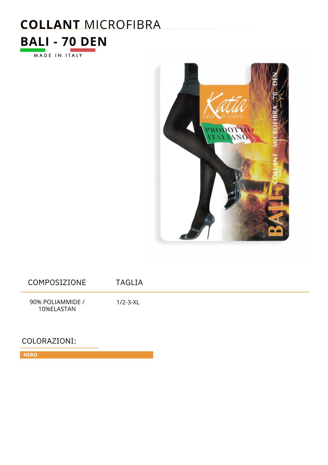 COLLANT 70 DENARI MICROFIBRA