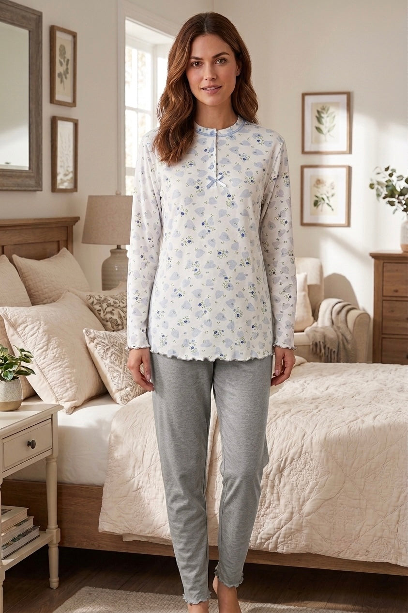 SIMONA WARM COTTON PAJAMAS