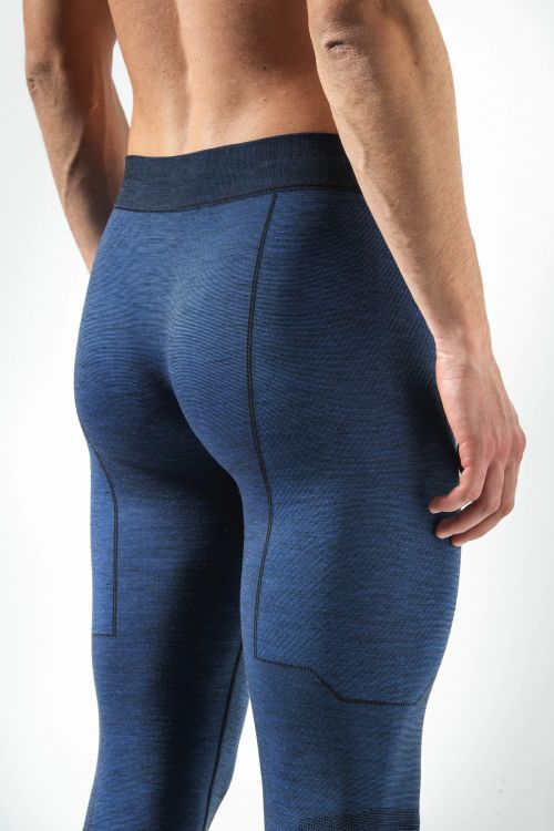 630-LEGGING LUNGO TERMICO IN LANA MERINO UOMO